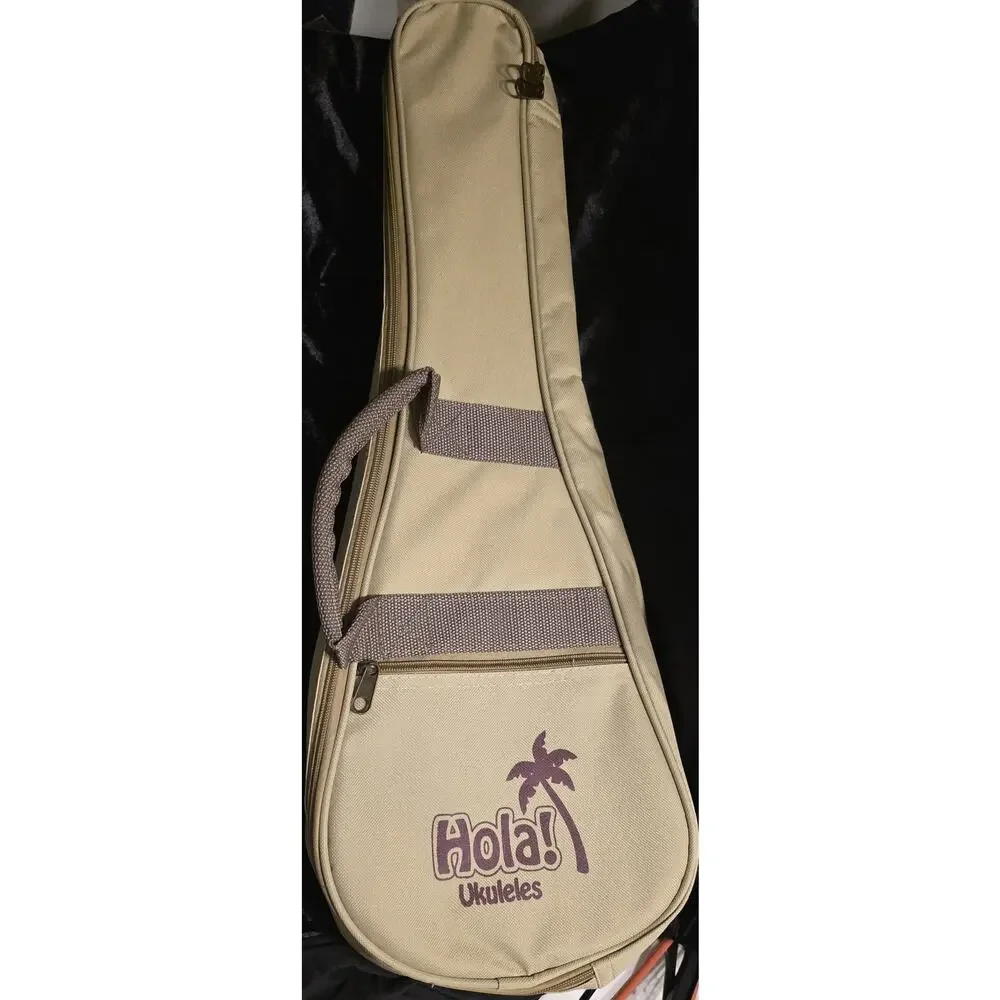 Hola Ukelele Case Adjustable Shoulder Strap 2 Handles Zipper Pocket Music